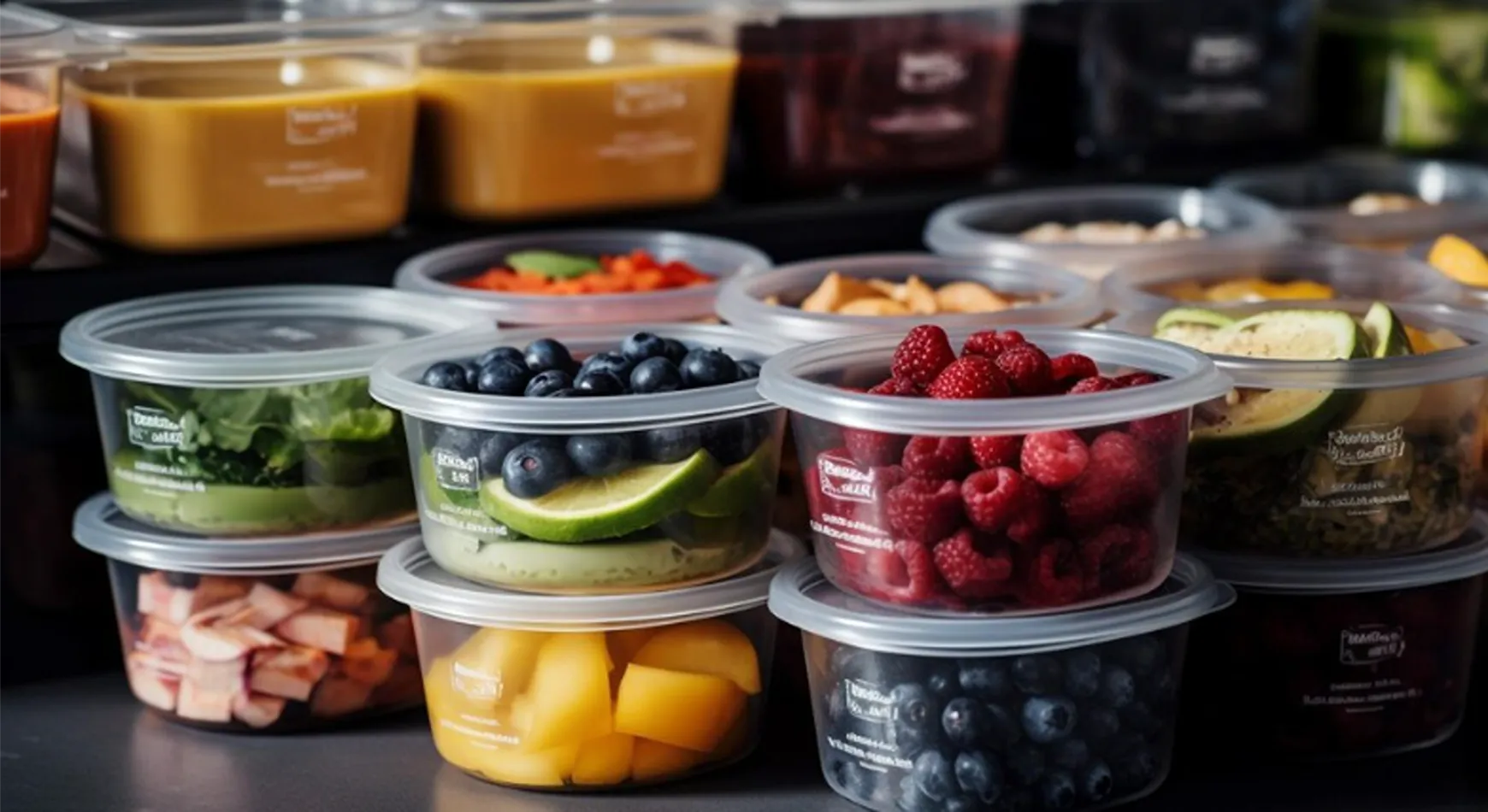 Envases alimentarios al por mayor | BAYSAN Envases alimentarios al por mayor con tarrinas de plástico para frutas, verduras y alimentos